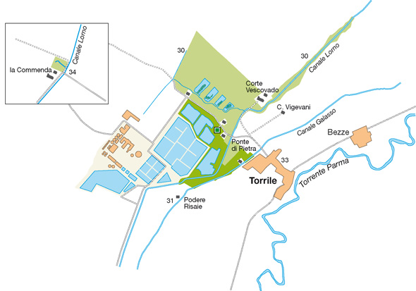 Mappa della Riserva