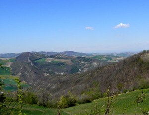 foto: Paesaggio protetto Val Tidone in provincia di Piacenza (autore Monica Palazzini archivio Servizio Parchi)