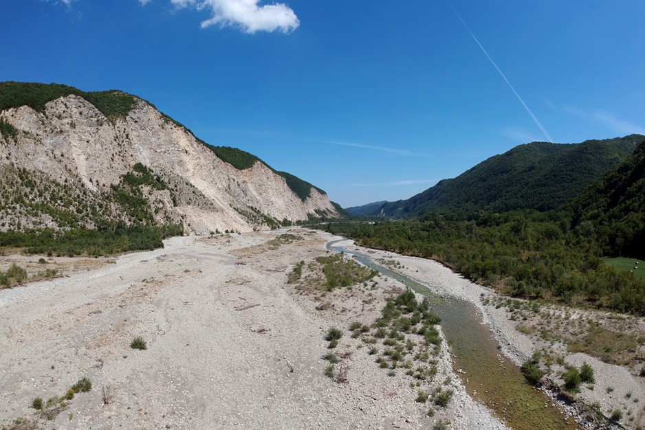 Vallata Secchia nei Gessi triassici (Francesco Grazioli)