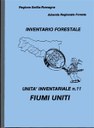 Copertina della relazione contenente i primi risultati inventariali del bacino Fiumi Uniti, la cui presentazione avvenne a Forlì nell'ottobre 1992. Immagine archivio Servizio Parchi e Risorse forestali RER 