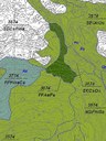 Carta forestale provincia di Modena, dintorni di Riolunato. Esempio di rappresentazione con sigle dei poligoni. Elaborazione Servizio Parchi e Risorse forestali. 
