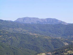 La dorsale del Monte Ragola. Foto Antonio Mortali, Consorzio Comunalie Parmensi