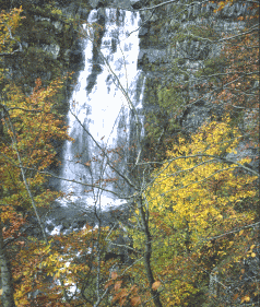 Cascate del Dardagna. Foto L. Riccioni, archivio Parco regionale Corno alle Scale