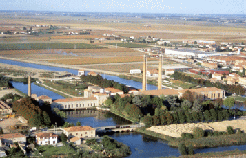 Idrovora di Codigoro. Foto Pietro Valentini, Mostra e Catalogo Biodiversità in Emilia-Romagna 2003