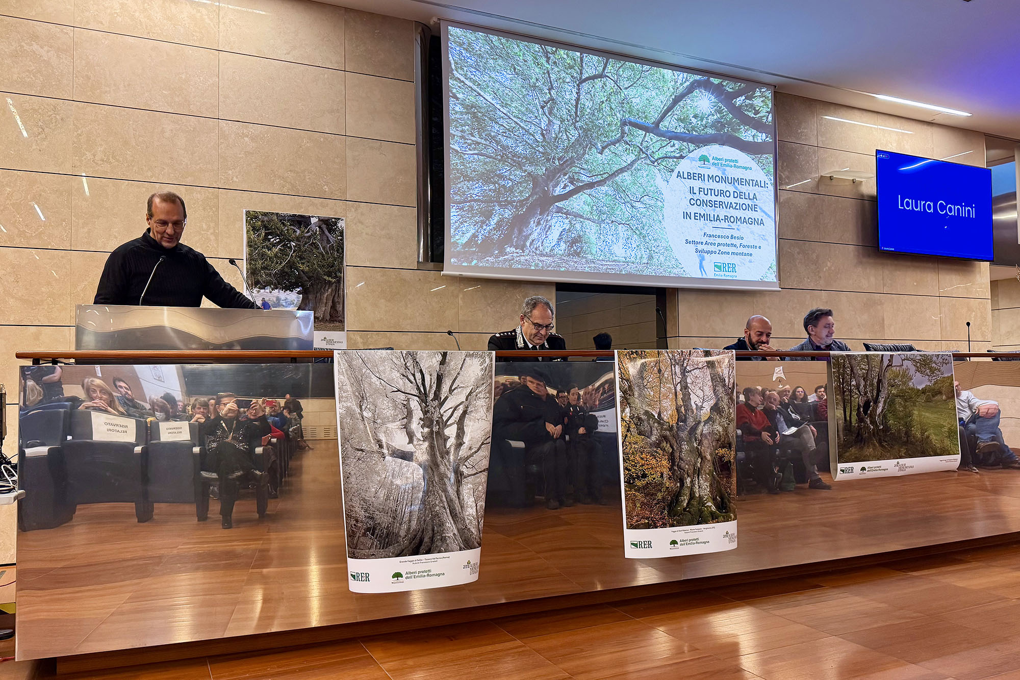 Foto dell'intervento di Francesco Besio