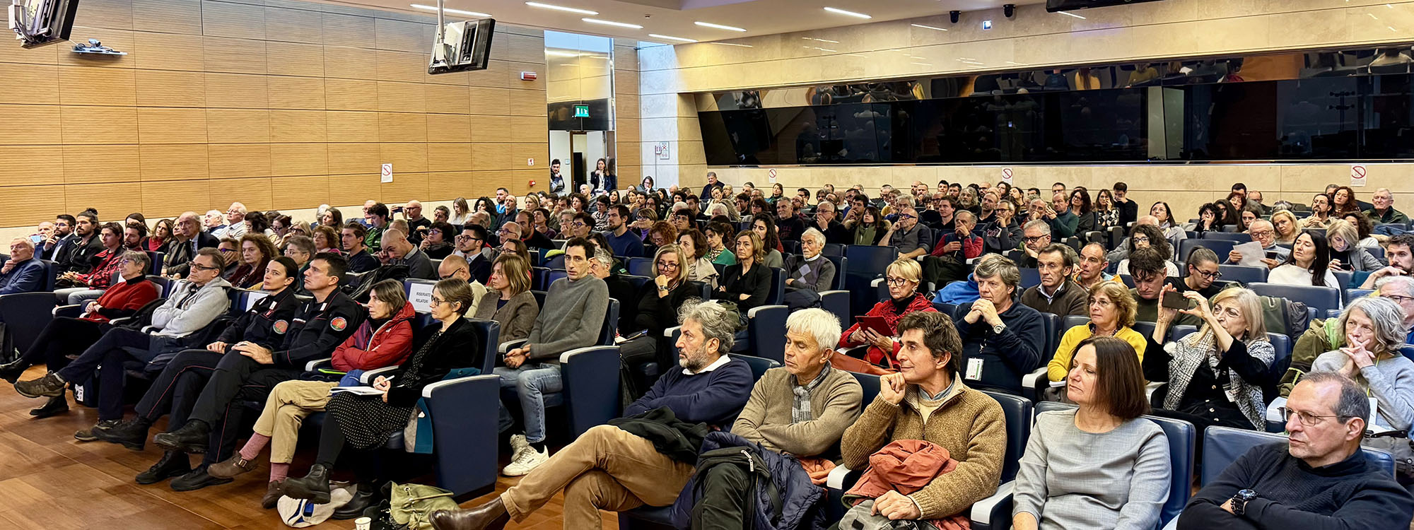Foto della platea durante il convegno
