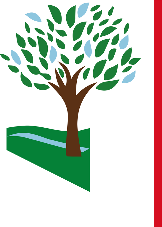 Albero, logo base bianca