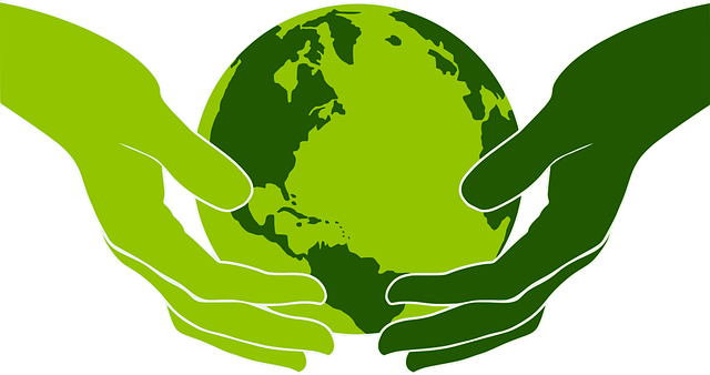 Globo terrestre sorretto da due mani - immagine illustrativa Foto di Sergio Cerrato - Italia da Pixabay